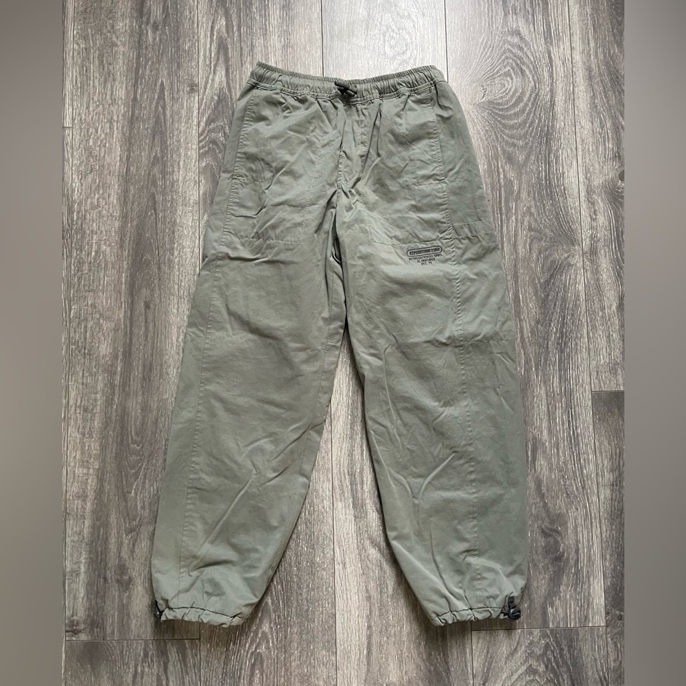Boys Green Jogger Pants